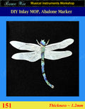 Inlay Material, DIY Abalone & Mop Inlay Head Markers, Bruce Wei (151)