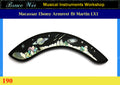 For Martin LX1, Macassar Ebony Armrest Guitar, Planet Inlay, Bruce Wei (190)