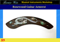 Guitar Handcrafted Rosewood Armrest, Mop & Abalone Inlay, Bruce Wei (89)