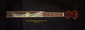 Handcrafted 5 String Banjo Neck, Solid Mahogany MOP & Abalone Eagle Inlay, Heel Carved, Bruce Wei BN-2026