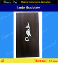 Banjo Rosewood Headplate, Mop & Abalone Inlay, Bruce Wei (41)