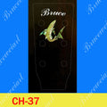 Guitar Solid Rosewood Headplate, Abalone & Mother of pearl, Inlay Your Name, Bruce Wei ( CH37 )