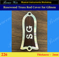 Free Shipping Fit Gibson Rosewood Truss Rod Cover, Mop Inlay Bruce Wei ( 226 )