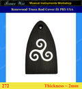 Free Shipping Fit PRS USA Rosewood Truss Rod Cover, Mop inlay, Bruce Wei (272)
