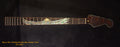 Handcrafted 4 String Electric Bass Neck, Solid Macassar Ebony Electric Guitar Bass Neck, Eagle Inlay, Bruce Wei GN-2095