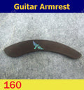 Guitar Handmade Rosewood Armrest, Abalone Inlay, Bruce Wei (160)