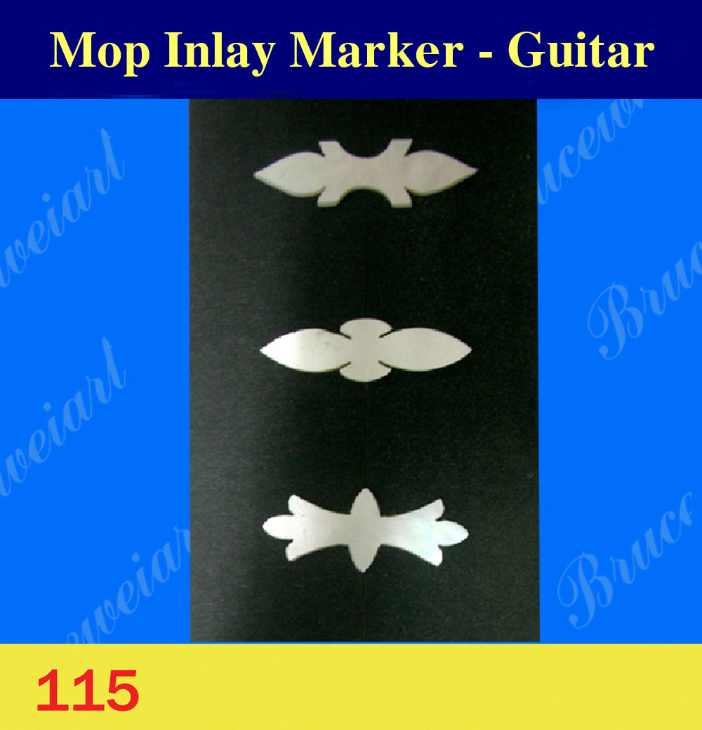 Inlay Material, DIY White Mop Inlay Fretboard Markers, Bruce Wei ( 115 )