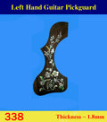 Guitar Left Hand Rosewood Pickguard, Mop & Abalone Inlay, Bruce Wei ( 338 )