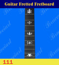 Guitar Handmade 25.5" Rosewood Fretted Fretboard, Mop Inlay, Bruce Wei ( 111 )