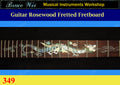 Guitar Handmade 25.5", Rosewood Fretted Fretboard, MOP & Abalone Inlay, Bruce Wei (349)