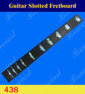 Guitar Handmade 25.5" Rosewood Slotted Fretboard, MOP & Abalone Inlay, Bruce Wei ( 438b )