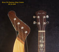 Handcrafted Baritone HARP Ukulele, Solid Spruce & Acacia, MOP Abalone Inlay, Hard Case, Bruce Wei HU20-2048