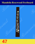 Mandolin Rosewood Fretboard, Handcrafted, Mother of pearl & Abalone Inlay, Bruce Wei (47)