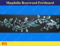 Mandolin Rosewood Fretboard, Handmade, Mother of pearl & Abalone Inlay, Bruce Wei (86)