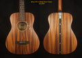 Handmade 4 String Tenor Guitar Solid Acacia, MOP Vine Inlay, Soft-bag Bruce Wei TG-2049