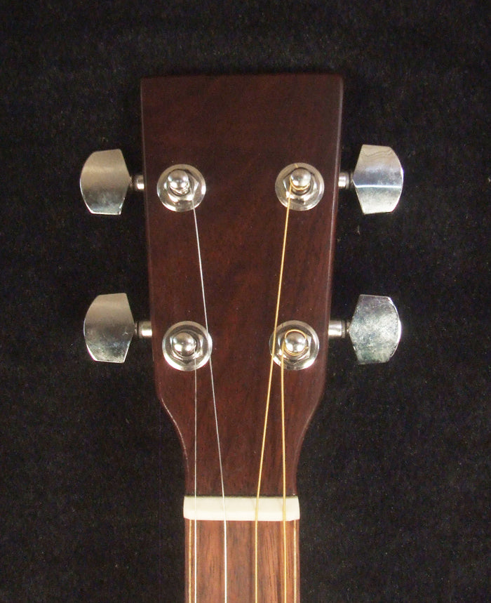 Handmade Left-Handed 4 String Tenor Guitar, Solid Mahogany ARCH-BACK , Mop Block Inlay, Soft-bag, Bruce Wei TG-2050