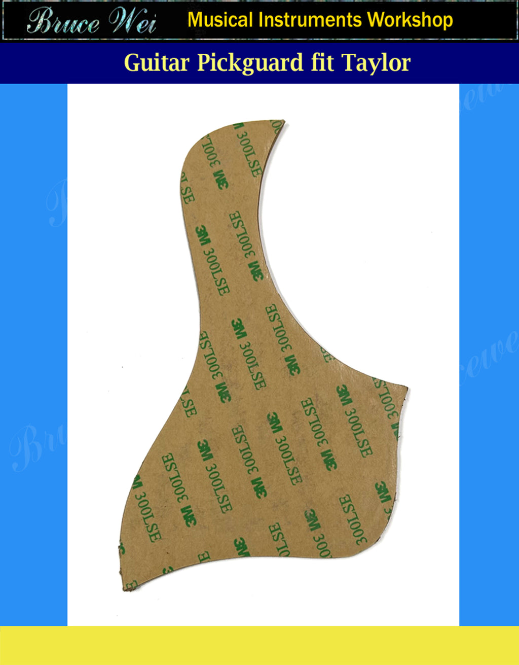 Fit Taylor 5" Rosette, PS14ce Guitar Rosewood Pickguard,Pines Abalone Inlay, Bruce Wei (818)