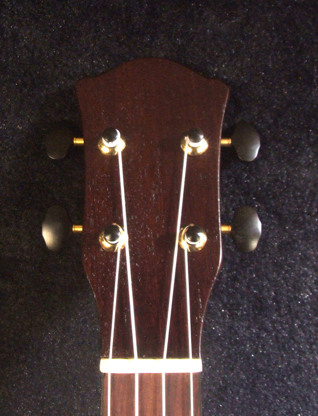 Handmade Tenor Ukulele, Solid Spruce, Taiwania Arch-Back, The Islands Soundhole Abalone inlay, Soft-bag, Bruce Wei UAG17-2022