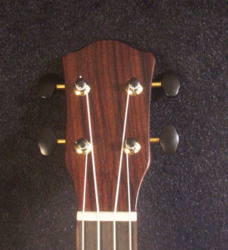 Handmade Pineapple Concert Ukulele, Solid Spruce, Mahogany, Archtop, Archback, Soft-bag, Bruce Wei UAW15-2008