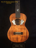 Handmade Solid Hawaiian Koa Soprano Ukulele, Angel, Dove Inlay, Soft-bag, Bruce Wei UG13-2240