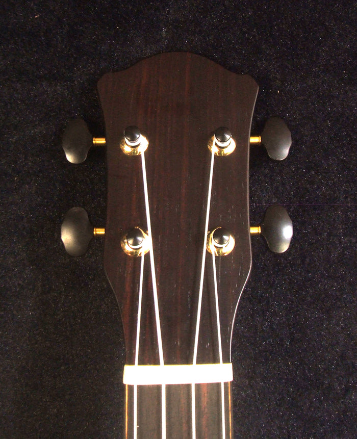 Handmade Tenor Ukulele, Solid Acacia & Taiwania, Maple Leaf inlay, Soft-bag, Bruce Wei UG17-3036