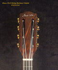 Handmade 8 String Baritone Ukulele, Solid Curly Hawaiian Koa, Slotted Head, MOP Inlay, Soft-bag, Bruce Wei UG19-2343