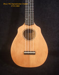 Handmade Sopranissimo/ Pocket Ukulele, Solid Spruce & Acacia, MOP Inlay, Bruce Wei UN11-2004