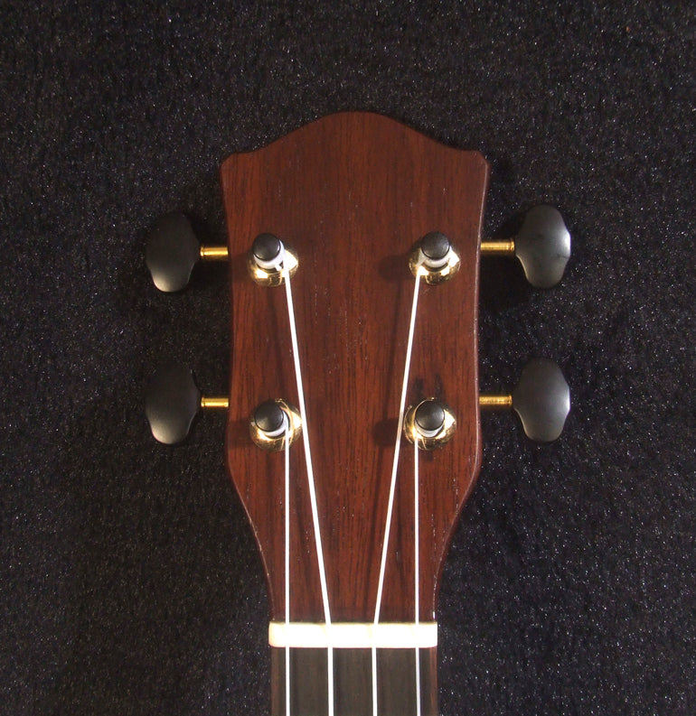Handmade Sopranissimo/ Pocket Ukulele, Solid Spruce & Acacia, MOP Inlay, Bruce Wei UN11-2004
